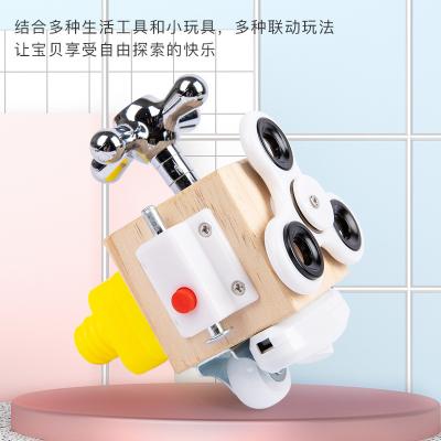 China DIY TOY Educational Toy Baby Early Learning Aids Brain Wooden Toy Logical Thinking Interactive Educational Hands for sale