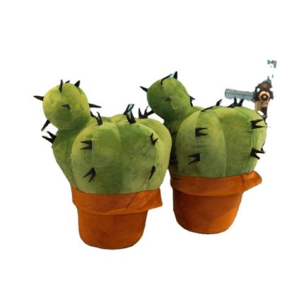 China Super soft plant office green cactus plush pillow toy squishy created plush stuffed toy for sale