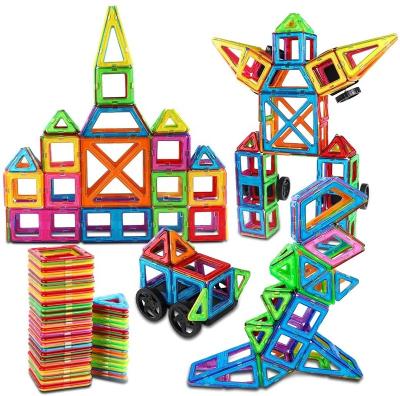 China Strong Magnet Kids Toys Educational Magnet Blocks Magnetic Tiles Building Blocks for sale