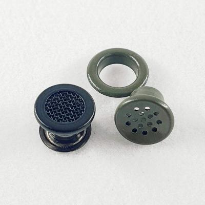 China Rivet and loop production of mesh drainage eyelets with metal rivets and rise boots for sale