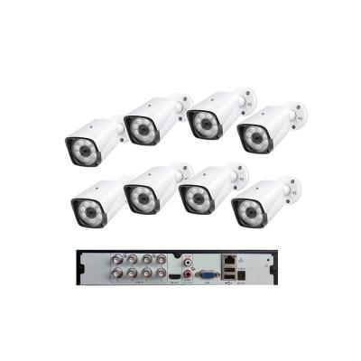 China NIGHT VISION 8ch 8MP 8 Channels 4K DVR Kit Bullet Security Camera CCTV Coaxial Surveillance System for sale