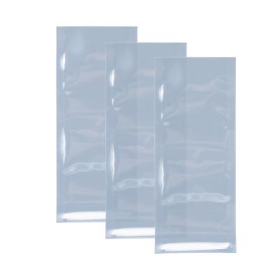 China Snack Aseptic Heat Sealed Middle Sealed Food Packaging Bag Transparent Frosted Clear Plastic Bag Poly Bag For Food Packaging for sale