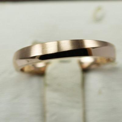 China Other Fashion Wedding Ring Real Gold Real Diamond 18K Rose Gold Diamond Ring Jewelry for sale