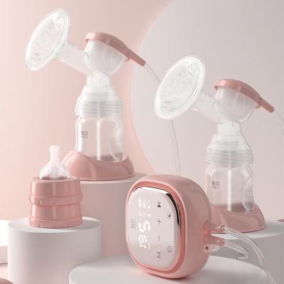 Cina Latest Design CE BPA Free Dual Silicone OEM ODM Electric Breast Pump With Twin Cups in vendita