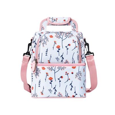 China Wholesale Baby Diaper Waterproof Anti Theft Water Resistant Travel Backpack Mommy Diaper Changing Bag en venta