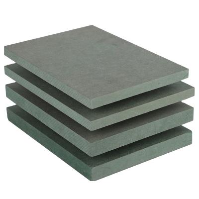 China Factory Direct Laminated Waterproof Green MDF Moisture Proof for sale