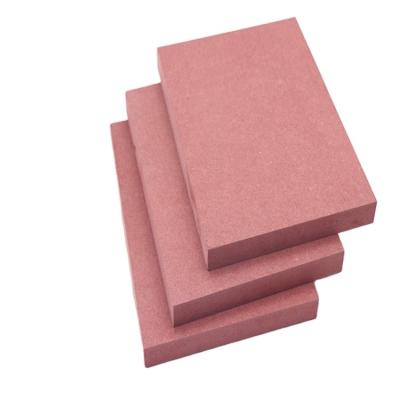 China Modern E1 Glue 1220*2440*18mm Plain / Melamine Laminated FR MDF For Furniture for sale