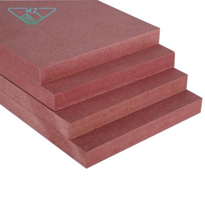 China Plain 18mm Flood MDF Waterproof Flame Retardant Fire Resistant Board Moisture Proof For Furniture Building for sale