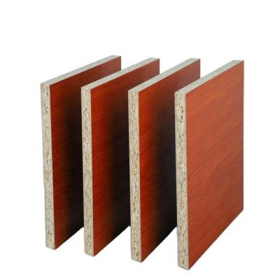 China Hot Sale Furniture Grade 16mm 18mm Moisture Proof Melamine Particle Board for sale