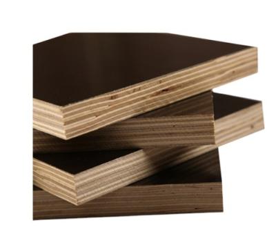 China Traditional Hot Sale Black Red Brown Marine Film Coated Faced Plywood For Concrete Formwork for sale