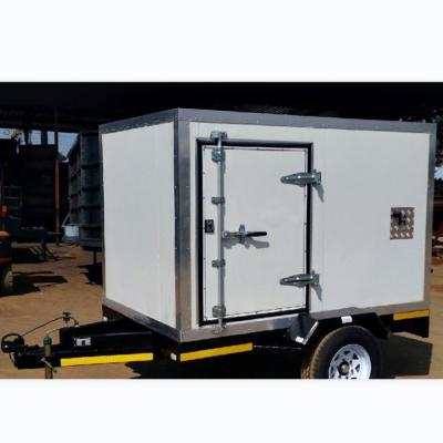 China German Standard Food Industry Mobile Cold Room Trailer for sale