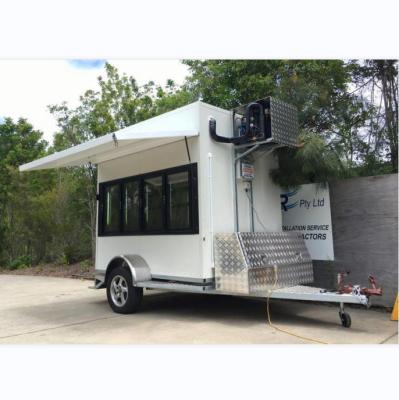 China Food Industry Small Trailer Cold Room Mini Meat Fish Vegetable Mobile Cold Room In Lowest Price for sale