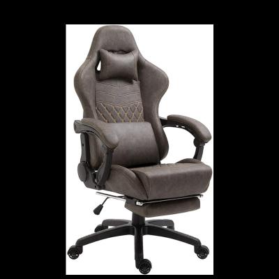 China 2022 Top-selling Adjustable Height(Height) AIR Leather Swivel Office Chair Large Comfortable Set Racing Chair for sale