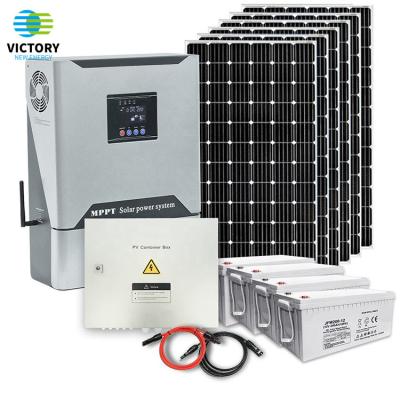 China NKM 6000W Home Hybrid Solar Inverter with MPPT Charger Controller Solar System for Home for sale