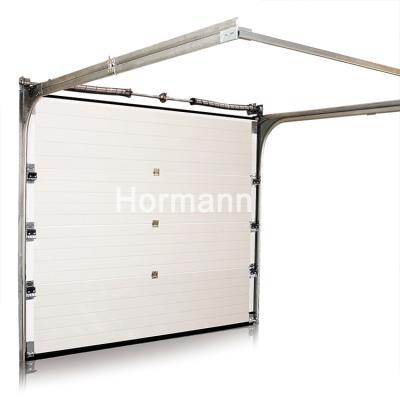 China Fire Protection Metal Warehouse Workshop Vertical Lift Insulated Over Induction Electric Heater Steel Automatic Industrial Doors for sale