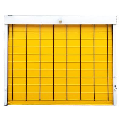 China Windproof Easy To Install High Durability Fast Stacking PVC Doors For Storage And Factory for sale