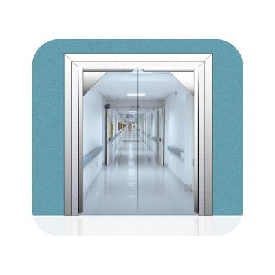 China Waterproof Cost Effective Durable High Traffic Door For Industrial PVC Swing Door for sale