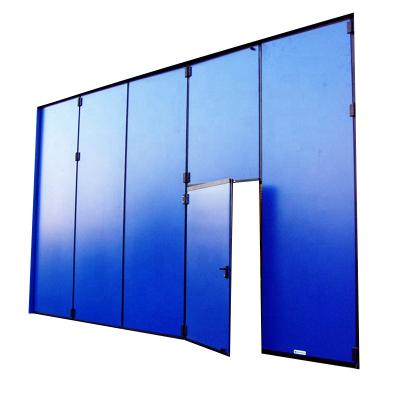 China Outdoor Aluminum Folding Screen Folding Door System House Patio Double Glazed Aluminum Glass Bifold Door Industrial Doors Sliding Commercial for sale