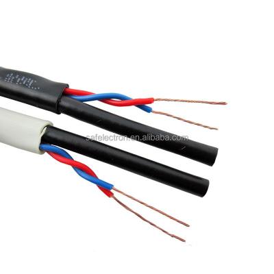 China Full copper or CCS CCS as CCA rg6 coaxial data cable with 2c pure copper power cable connect cctv video camera cable for sale