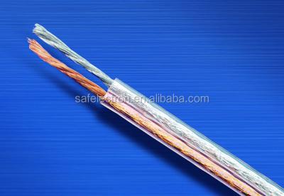 China Speaker gold silver copper tinned copper CCA speaker cable in low price for sale