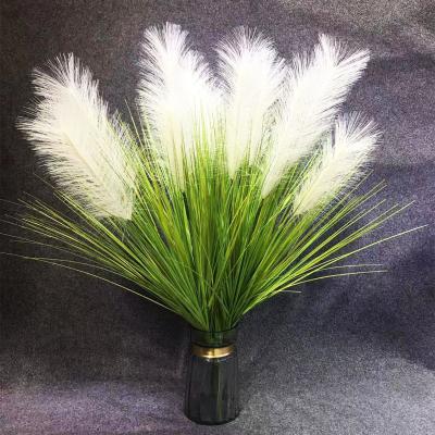 China Natural Home Decoration 84cm Flower Reed Simulation Artificial Flower Decoration Touch Reed Wedding for sale