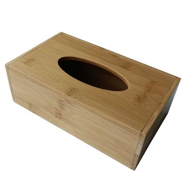 China Minimalist Paper Towel Box for Household Items in Bamboo Painting for sale