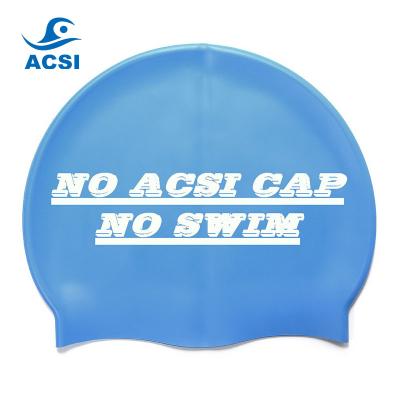 China Lovely Waterproof Silicone Durable Eco-friendly Printing Swim Cap Customized Printing Custom Swim Cap Swim Cap for sale