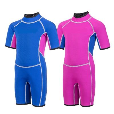 China 1.5mm Anti-UV 2mm 2.5 Mm Neoprene Kids Diving Wetsuit Swimwear Children Suit 3mm Customized Kids for sale