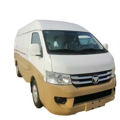 China New Foton Fabric View G7 4x2 EuroII Minibus Gasoline And Diesel Engine 3 Seats City Van for sale