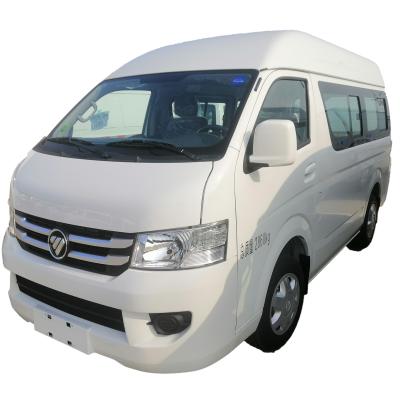 China New 15 Seats Foton Cloth LOOK G7 4X2 Euro V Diesel Engine Minibus Mini Van for sale