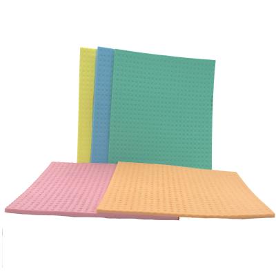 China Sustainable Extra Durable Sponge Pads Dishcloths Absorbent Organic Cleaning Sponge Swedish Cellulose For Kitchen for sale