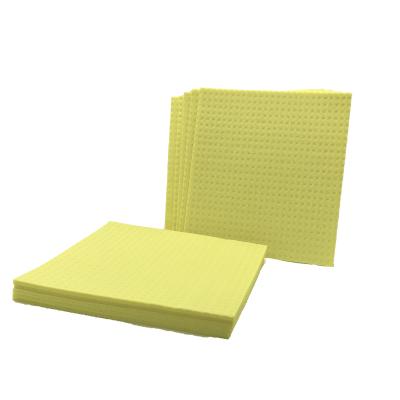 China Sustainable Organic Cleaning Products In Stock High Quality Kitchen Cleaning Swedish Cellulose Sponge Dishcloth for sale