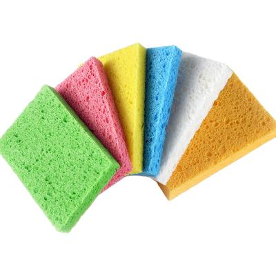 China Hosehold Sustainable Biodegradable Cellulose Sponge Eco Friendly Cleaning Sponge for sale