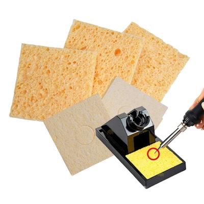 China Viable cheap esd solder biodegradable sponge for soldering iron soldering cleaning for sale