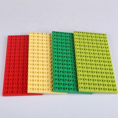 China DIY TOY 8*16 Dots Base Plate For Small Bricks Base Plate DIY Panel Building Blocks Base Plate for sale