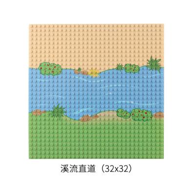 China Eco-friendly material plastic building block 32x32 dot legoing baseplate compatible with all major brands baseplate building toys lepins toys for sale