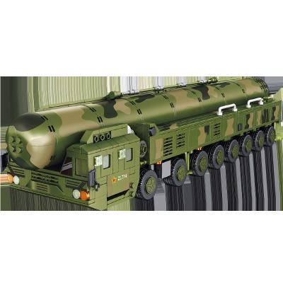 China Educational Building Toy Panlos Toy Car Set 639009 DIY Vehicle Bricks Military legoing Intercontinental Missile For Kids Legoi for sale