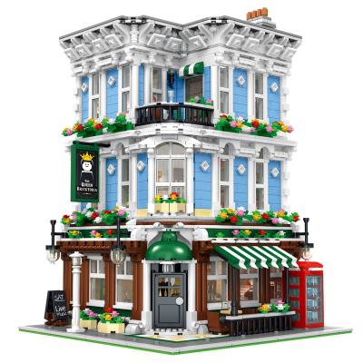 China Building Toy Urge 10197 building block queen bricktoria legoi architecture toy 2021 children lepinn street view building DIY brick Legoi for sale