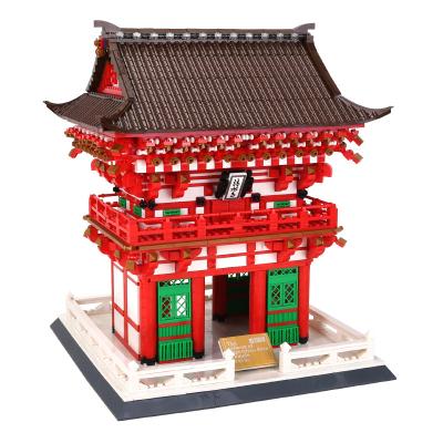 China Kiyomi Legoing City Block Toy 2021 Children's Building Toy Wange 6212 Niomon Door Building Brick Street View Learning Toy Kid Education Legoi Gift for sale