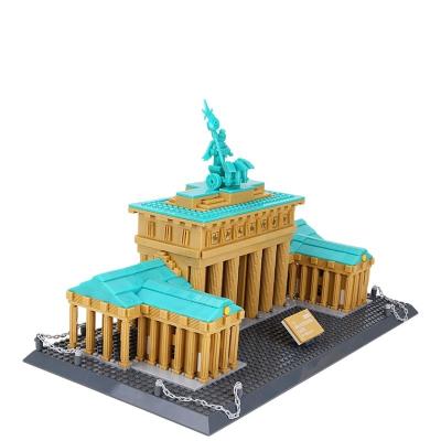 China Building block 6211 building block toy WANGE THE BRANDENBURG GATE of BERLIN diy construction assemble educational brick legoing toy for kids Legoi for sale