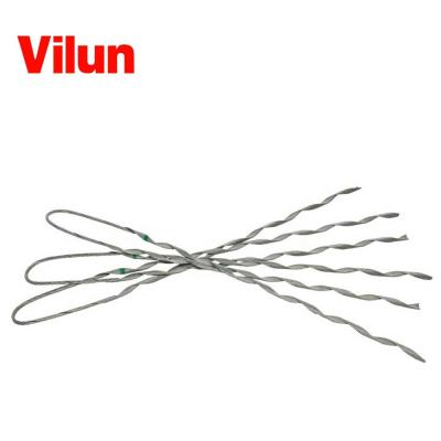 China Overhead line dead end type helical handle new accessories factory direct supply for stay wire with galvanized steel wire hot sale in 2021 for sale