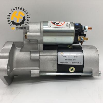 China Hot Sales Car Starter Motor DH55 4JB1-E Starter Motor 12V 11T 3.5KW M008T77071 8-97204713-0 For Isuzu 4JB1 for sale