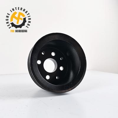 China Chinese professional machine repair shop manufacturer pulley for cooling fan belt pulley for 6D34 engine excavator for sale