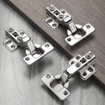 China Modern Hardware Accessories Full Covered Fitting Soft Narrow Sideboard Furniture Hinge Automatic Hinge Made In China for sale