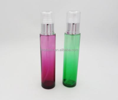 China Used For Fashion Design PETG 90ML Empty Plastic Cosmetic Decorative Lotion Bottles for sale