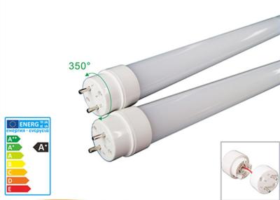 China Cap Rotatable IP22 T8 LED Tube Light replacement Clear Milky Cover Meets CE ROHS for sale