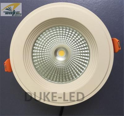 China 1000Lm 15 Wattage Commercial LED Recessed Downlights 140mm 5.5 inch Ceiling Hole for sale