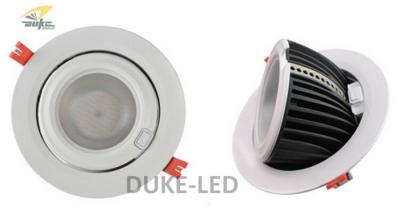 China 10 el poder más elevado de la pulgada 60w que inclinaba los accesorios de iluminación del LED abajo 60° Dimmable LED ahuecó luces de techo en venta