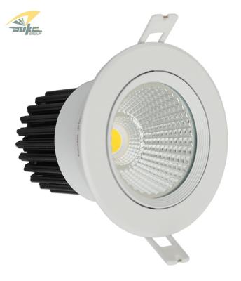 China 83Ra luz blanca natural de la MAZORCA LED Downlight del recorte de 5 pulgadas antideslumbrante para los hoteles del restaurante en venta