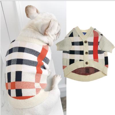 China Sustainable Luxury High Quality Ropa Para Perros Pet Coats Sublimation Fashion Small Dog Sweaters Warm Clothes for sale